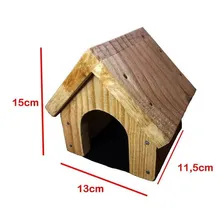 Toca Casinha Para Hamster Sírio, Gerbil, Esquilo Da Mongólia Foto mini  3