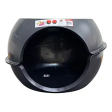 Toca casinha Pequeno Porte Para Gatos Furacão Pet Preta Cor Preto Foto mini 2