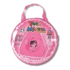 Toca Mágica Rosa Barraca Infantil Portátil Retrátil Braskit Foto mini 3