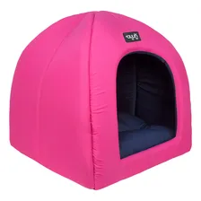 Toca Pink 2x1 Cachorro Gato Cabana Cama Casinha Casa Foto mini 4