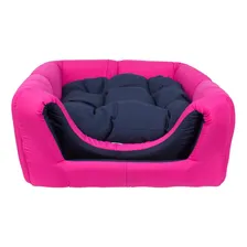 Toca Pink 2x1 Cachorro Gato Cabana Cama Casinha Casa Foto mini 3