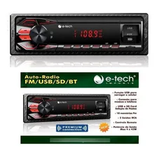 Toca Radio Bluetooth Fm Carro Mp3 Pen Automotivo Usb Sd Aux Foto mini 2