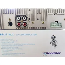 Toca Rádio Mp3 Player Roadstar Rs 2711lc Fm/usb/sd Foto mini 2