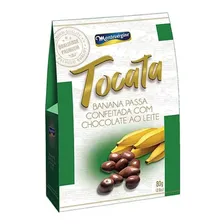 Tocata Bananas Passas Montevérgine 80g Confeitos Chocolate Foto mini 1
