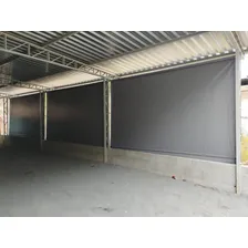 Toldo Cortina Para Área Externa Varandas 4,70 X 2,50 Kit Cor Cinza Foto mini 3