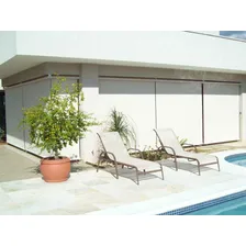 Toldo Cortina Para Casa Retrátil Lona Translucida Foto mini 4