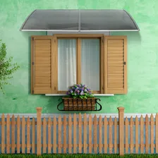 Toldo Policarbonato 1,2x0,5m Cinza/fume Versatil Foto mini 4