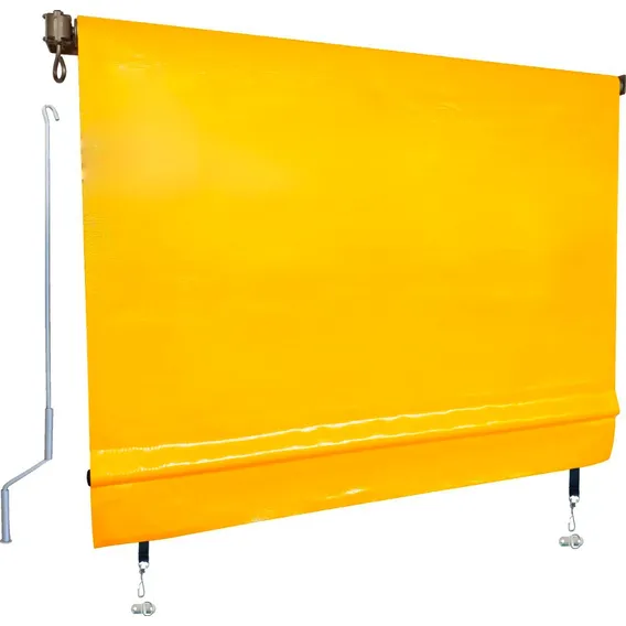 Toldo TOLDOS E ABRIGOS SANTANA retrátil - amarelo Foto 1