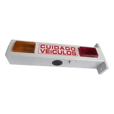 Toller sinalizador luminoso lateral para garagem com bip bivolt Foto mini 2