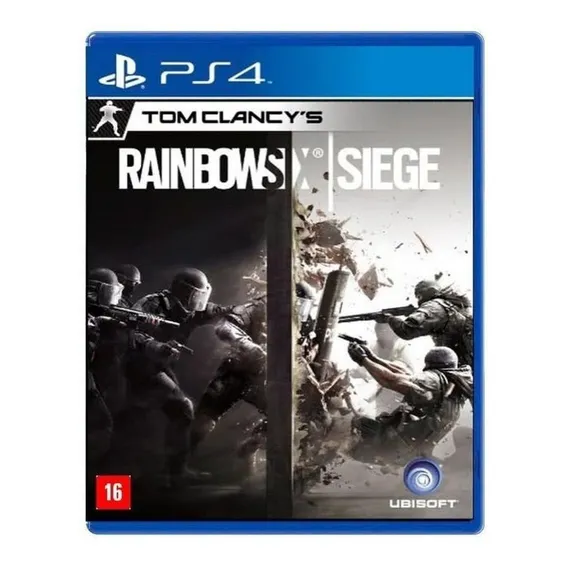 Tom Clancy's Rainbow Six Siege Rainbow Six Standard Edition Ubisoft PS4 Físico Foto 1