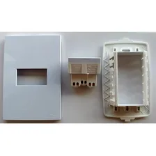 Tomada 20 Ampéres Elétrica Branco Brilho Gloss Recta Blux Foto mini 2