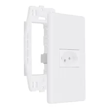 Tomada 2p+t 10a Apoio Lisse Tomada 2P+T 10A Branco Foto mini 4