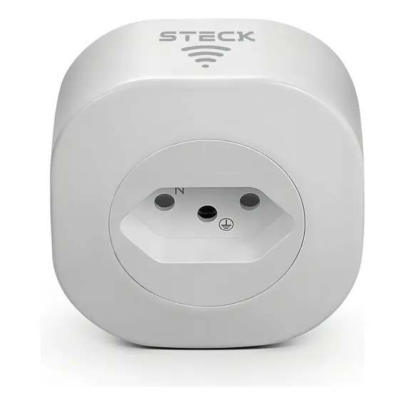 Tomada 2pt 10a 250v Smarteck Cor Branca Foto 1
