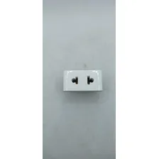Tomada 2pu Padrão Americano - Bticino Thesi Cor Branco Foto mini 2