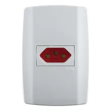 Tomada 4x2 20a Vermelha Slim Ilumi (fácil Foto mini 1