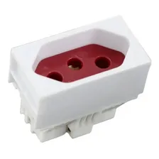 Tomada 4x2 20a Vermelha Slim Ilumi (fácil Foto mini 2