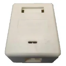 Tomada Aparente Sobrepor 1 Posição Branco Sollan Foto  mini 1