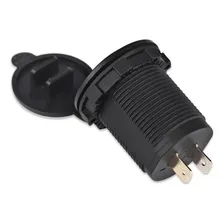 Tomada Carregador Usb Veicular Carro 2 Saídas 1.0a E 2.1a Cor Azul Foto mini 2