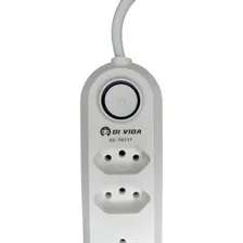 Tomada Extensão Com 3 ConexÔes Universais E 3 Usb Foto mini 4