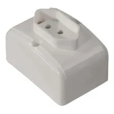 Tomada Externa 2p+t Nbr 10a 250v Mectronic Foto  mini 1