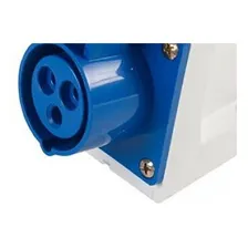 Tomada Externa Jng 2 Polos +terra 63a 220v Azul 52864 Foto mini  2