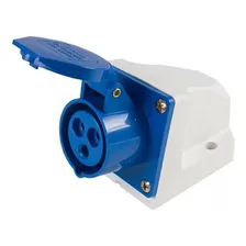 Tomada Externa Jng 2 Polos +terra 63a 220v Azul 52864 Foto  mini 1