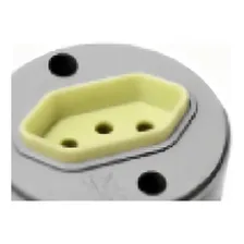 Tomada Externa Perlex 2 Polos +terra 10a Redonda Cinza 811 Foto mini 4