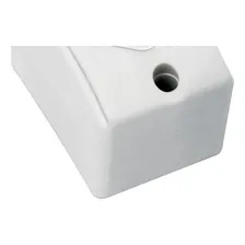 Tomada Externa Perlex 2 Polos +terra 10a Retangular Branca Foto mini  2