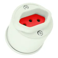 Tomada Externa Sobrepor Cza 20a Radial 1801.382 C/ 10 Peças Cor Branco Foto mini 1