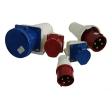 Tomada Industrial Sobrepor Jng 2p+t 63a 220v Azul 133 Foto mini 3