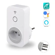 Tomada Inteligente Smart Wifi  B2 Jwcom Alexa E Google Home Cor Branco Foto  mini 1