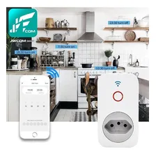 Tomada Inteligente Smart Wifi  B2 Jwcom Alexa E Google Home Cor Branco Foto mini  3