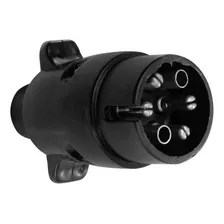 Tomada Macho Preto 6p - 12v Foto mini 1