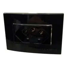 Tomada P/ Moveis Margirius 2p T Preta 20a 250v Nbr 14136 Cor Preto Foto mini 3