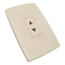 Tomada Padrão Americano 2p Universal Vertical Pial Legrand - Pial Plus Cor Bege Foto mini 3