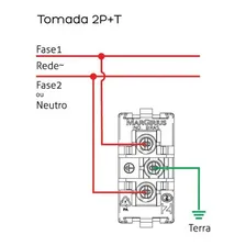 Tomada Para M贸vel Dupla De Embutir 20a Margirius 3 Cores Cor Branco Foto mini 2