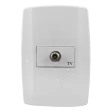 Tomada Para Tv Coaxial Slim - Ilumi Cor Branco Foto mini 4