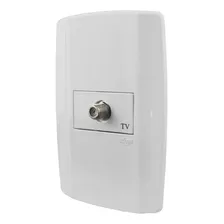 Tomada Para Tv Coaxial Slim - Ilumi Cor Branco Foto mini 1