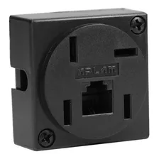 Tomada Rj11 Modular Telebrás Aplam Foto mini 1