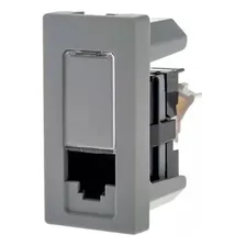 Tomada Rj45 Cat5e Cinza Pial Plus Foto mini 4