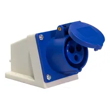 Tomada Sobrepor Industrial 16a 220240v 2p+t 6h Ip44 02 Pçs Foto mini 2