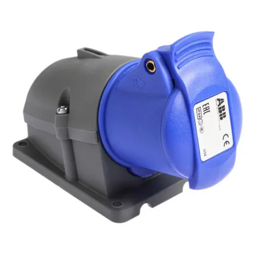 Tomada Sobrepor Industrial 16a 690v 3p+t Ip44 Abb Foto 1