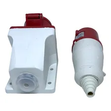 Tomada Sobrepor + Plugue 16a 380v 440v 9h 3p Weg Vermelho Foto mini 3