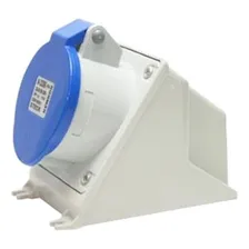 Tomada Sobrepor Steck 2p+t 16a 6h Azul 250v Newkon N3006 Foto mini 4