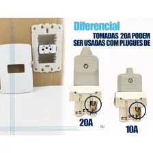 Tomadas Interruptores (25pçs) Margirus B3 Linha Modular Foto mini 4