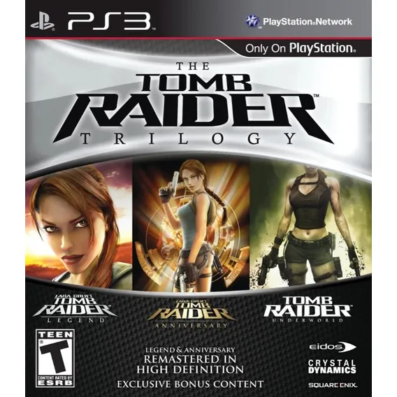 Tomb Raider Trilogy Standard Edition - Ps3 MĂdia FĂsica Foto 1