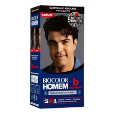 Tonalizante Biocolor Homem Bozzano Castanho Escuro - Kit C/3un Foto mini 1