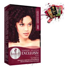 Tonalizante Haskell Excllusiv Tom Tom 366 castanho escuro vermelho intenso Foto mini 1