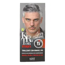 Tonalizante Keraton Men Cinza Natural Tom 4 castanho Foto mini 4