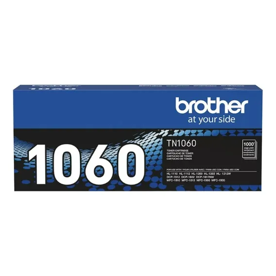 Toner Brother Tn1060 Preto Para Hl1212 Hl1202 Dcp1602 Dcp1617 Foto 1